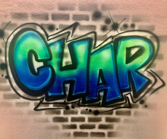 Airbrush Brick Wall Graffiti Custom T Shirt Hoodie Sweatshirt Etsy UK