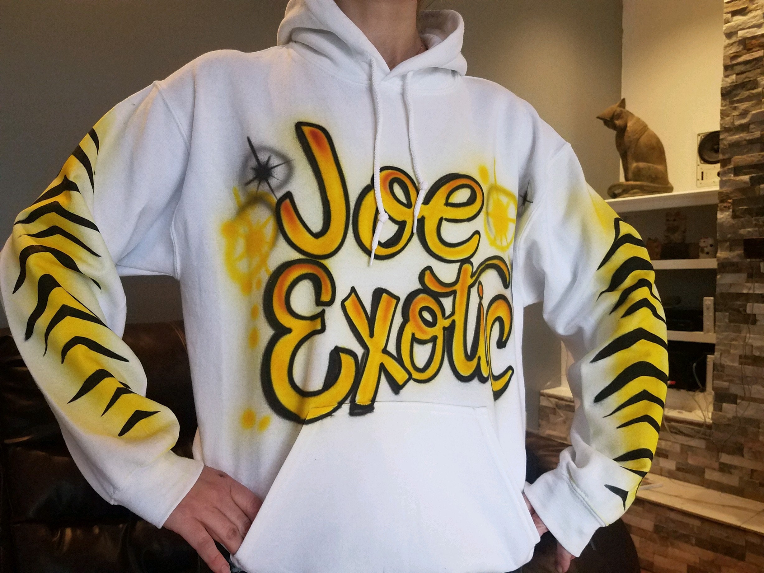 Joe exotic hoodie airbrush hotsell