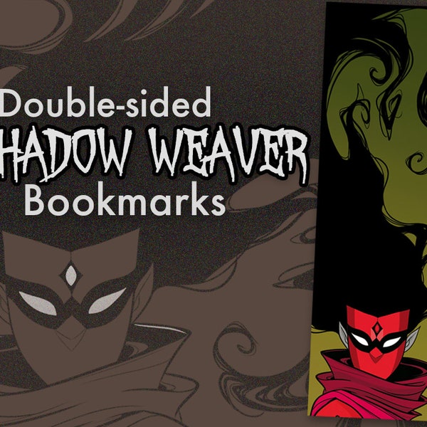 Shadow Weaver Reversible Bookmarks - She-Ra and the Princesses of Power