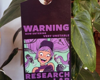 Door Hanger - Entrapta&#39;s Lab