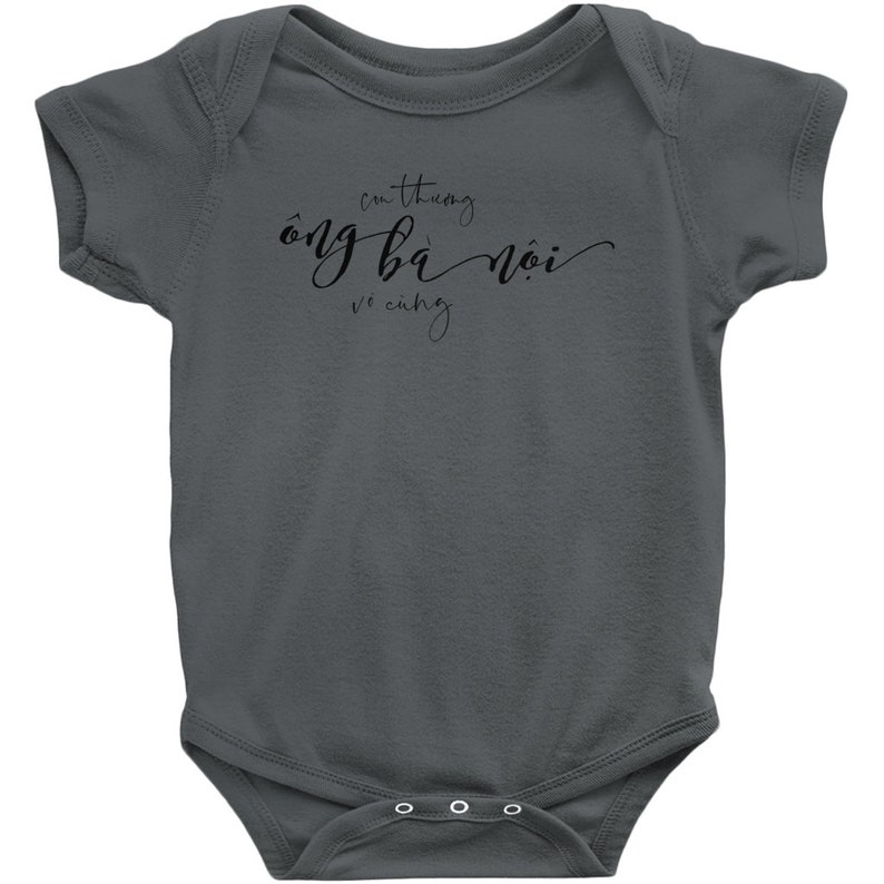 Paternal Grandparents Onesie Vietnamese Ong Ba Noi
