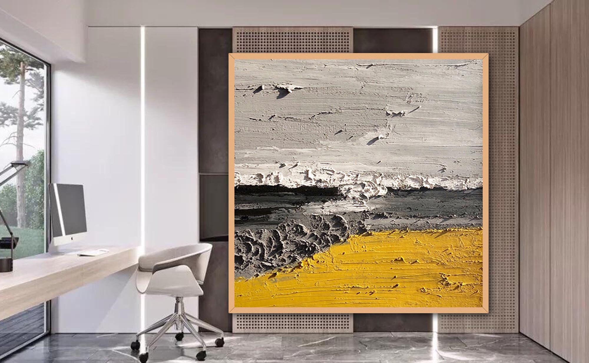 Landscape painting on canvas original artwork large abstract | Etsy