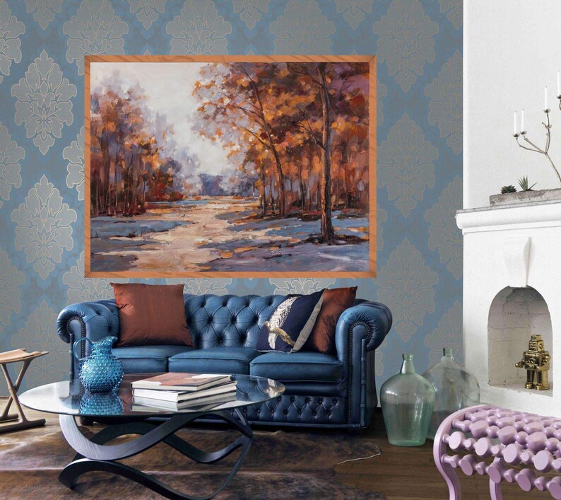 Oversized Large Original Art Oil Paintinglarge Art Etsy