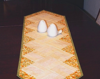 Tafelloper, 131 cm x 36 cm, patchwork, handgemaakt