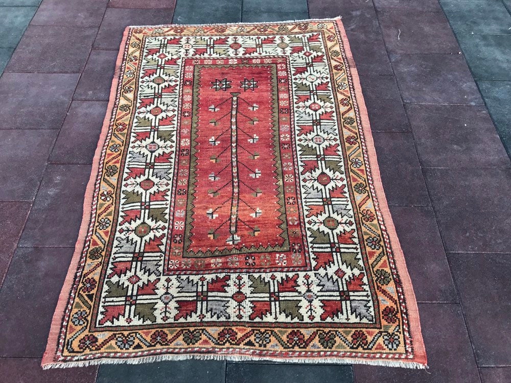 6 ft x 4 ft 1 in 184 x 123 cm Vintage runner rugs Turkish