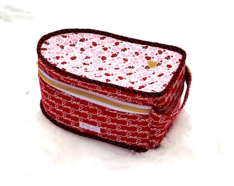 Estuche de viaje acolchado para plancha: tela Liberty, almacenamiento portátil
