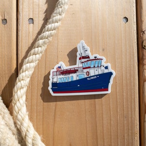 Chebeague Transportation Co. - Islander -  Chebeague Island , Maine Die Cut Vinyl Sticker. MacBook Decal. Water Bottle Sticker.