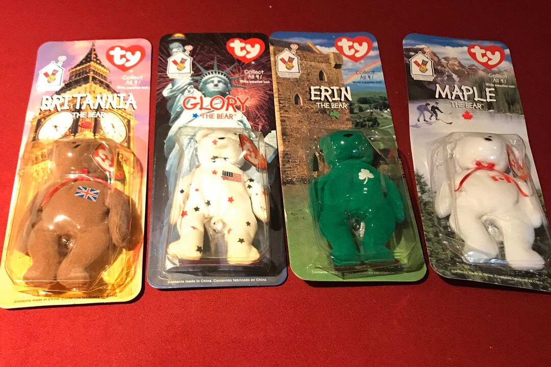 Ty Beanie Babies Rare Errors Set Etsy