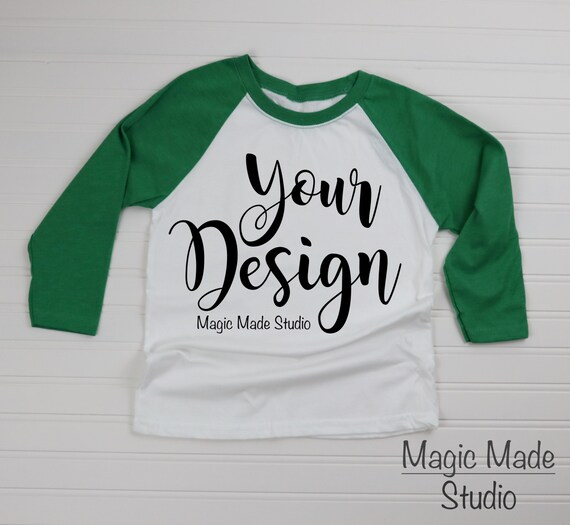 Download Free Kids Shirt Mockup Kids T Shirt Next Level Kids Raglan Psd Download High Quality Spd Free Quality Spd Mockup