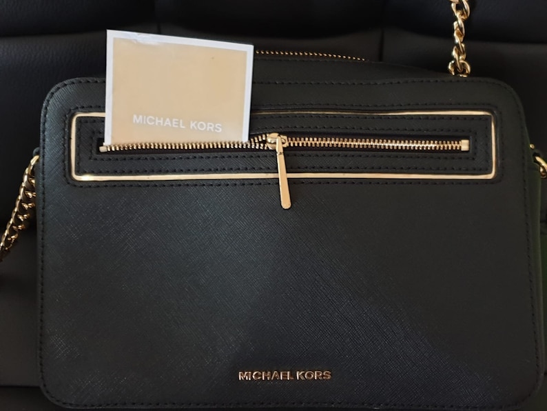 jet set travel lg ew crossbody gold black