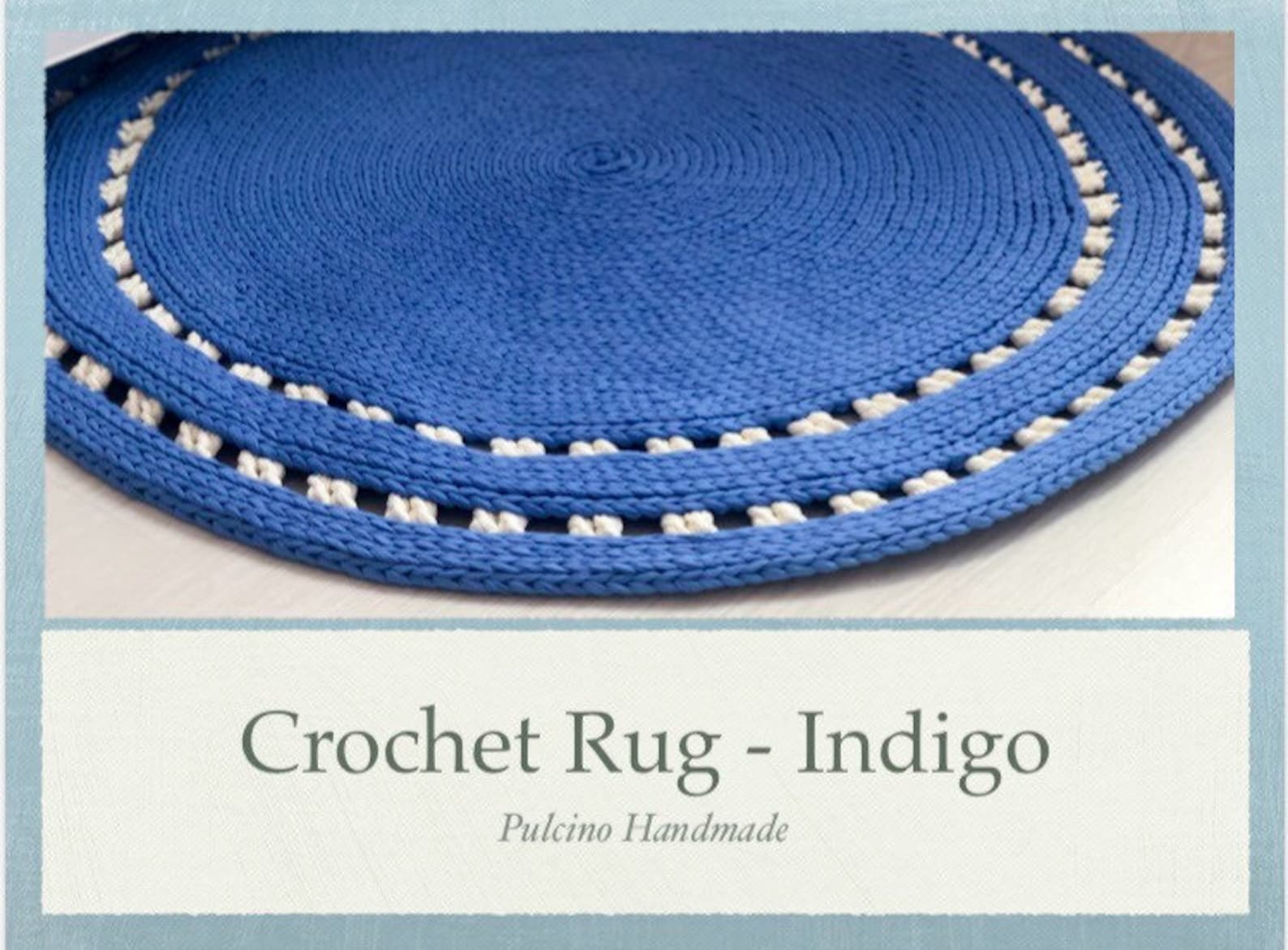 Crochet Rug Tutorial Carpet Pattern DIY - Etsy