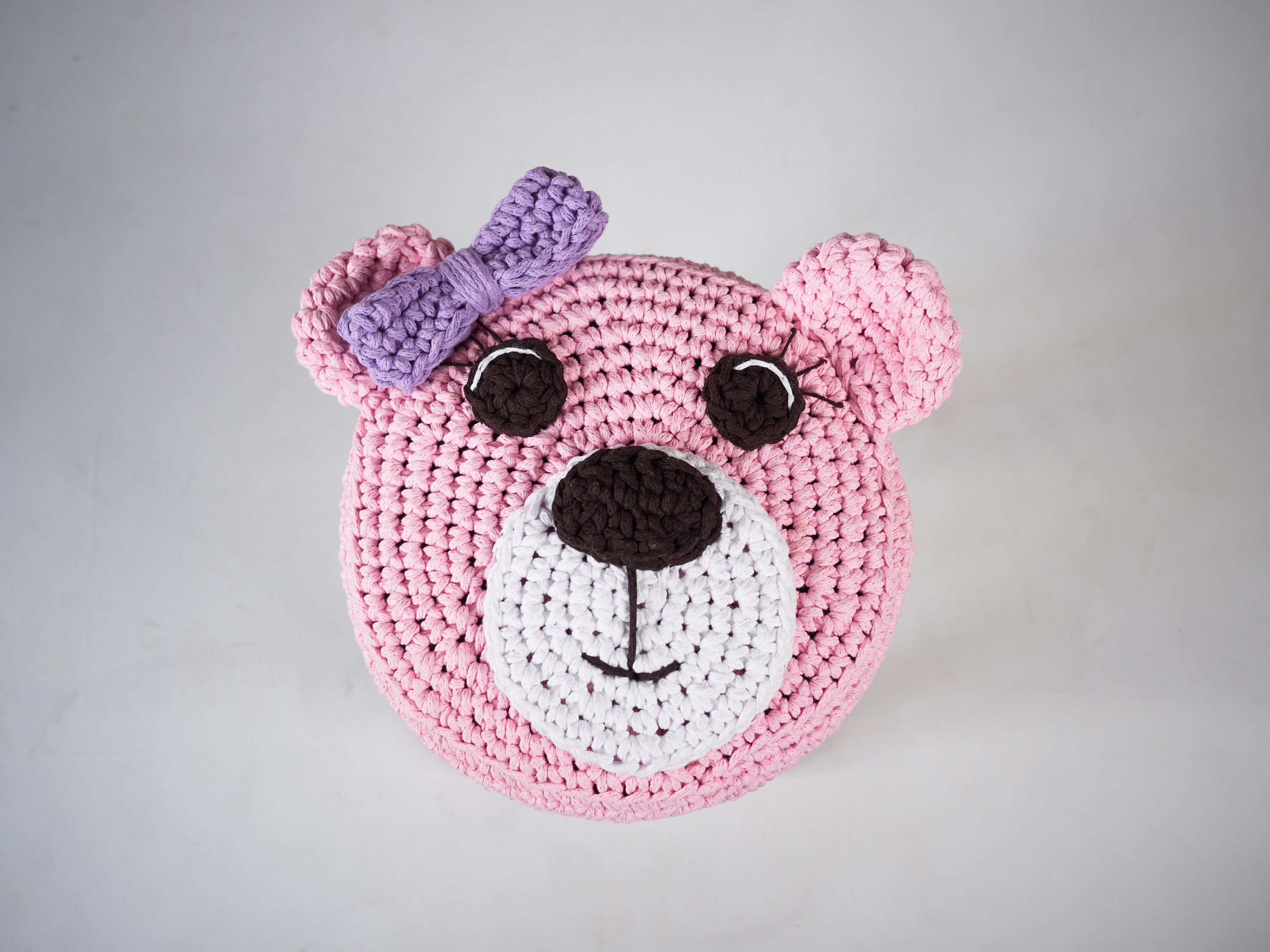 Crochet Animal Stool Pattern, Kids Room Decor, Nursery Furniture DIY ...