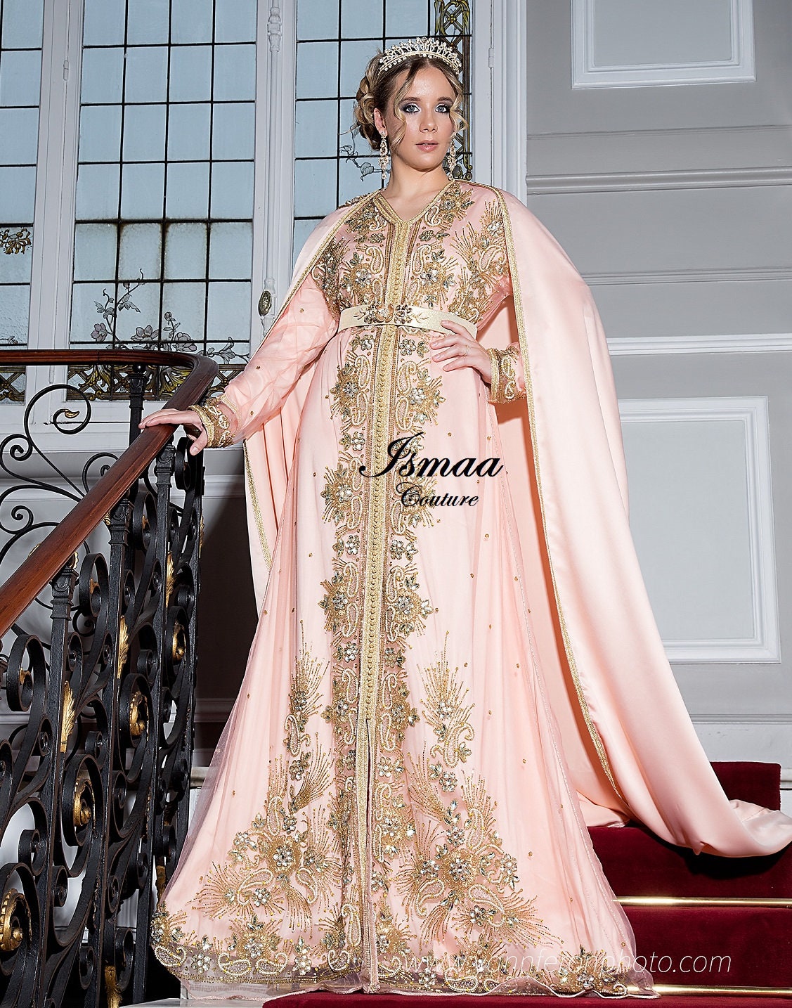 Caftan marocain rose new arrivals