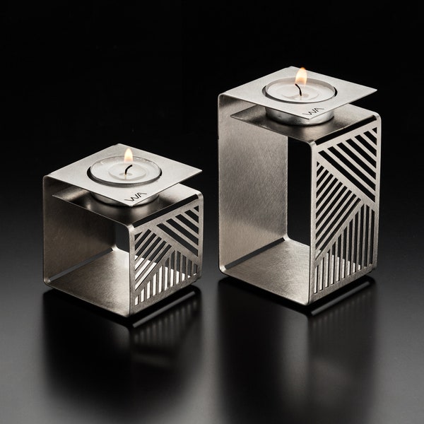 Geometric Candle Holder Etsy