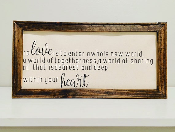 To Love Wood Sign Love Quotes Wood Sign True Love Quotes Etsy To Love Wood Sign Love Quotes Wood Sign True Love Quotes Etsy