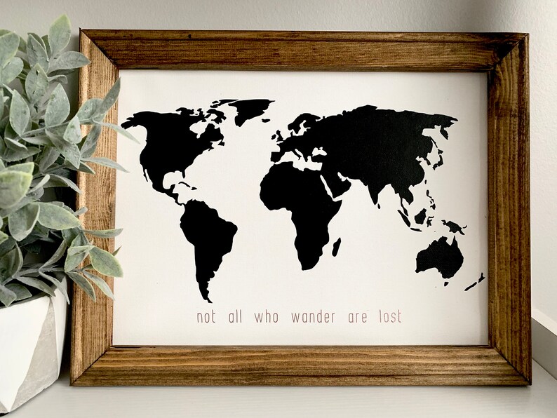 Wanderlust Canvas Art Canvas Painting Wall Art Wall Etsy
