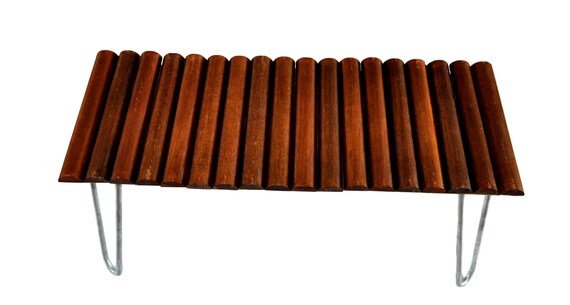 Garden Bench Els Metal Hairpin Legs Etsy