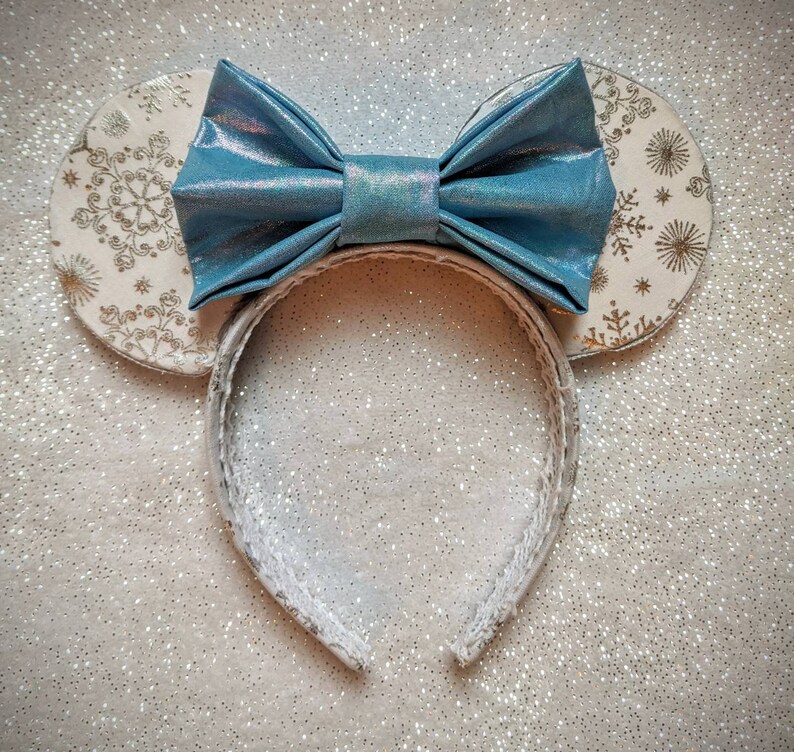 Frozen Elsa Ears / Elsa Minnie Ears / Elsa Disney Ears / Elsa Etsy
