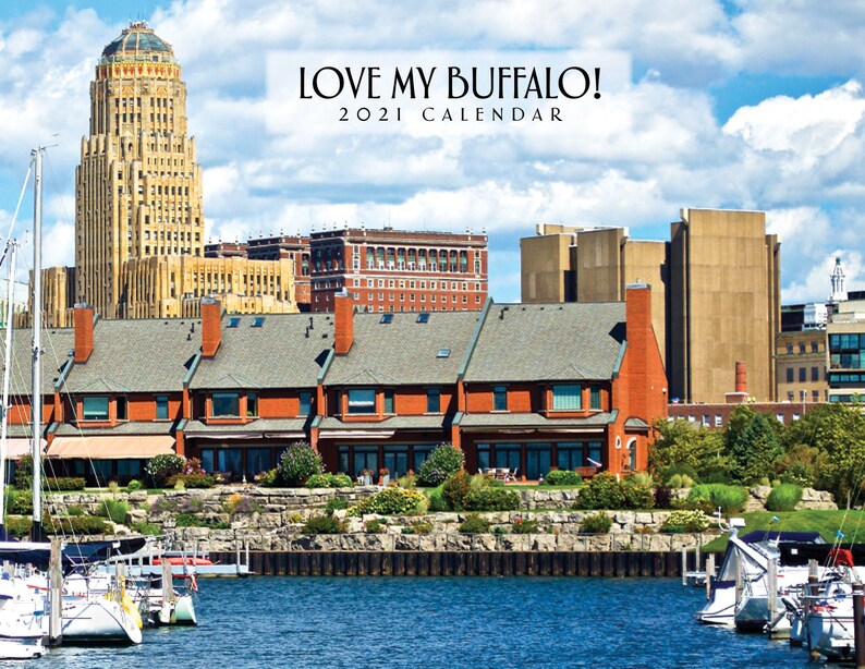 2021 Buffalo New York Wall Calendar photography of Buffalo Etsy