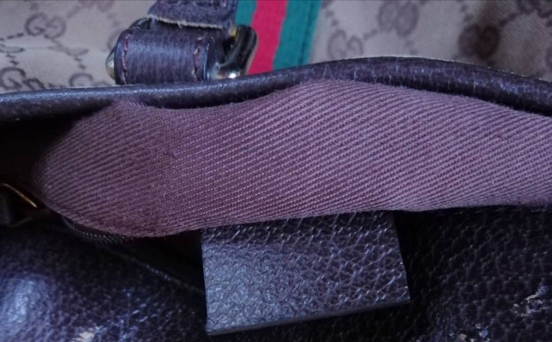 Vintage Gucci Monogram Shoulder Tote Bag | Etsy