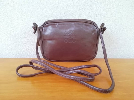 Vintage Loewe Madrid Leather Crossbody 