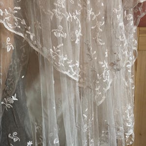 Antique Lace Wedding Veil