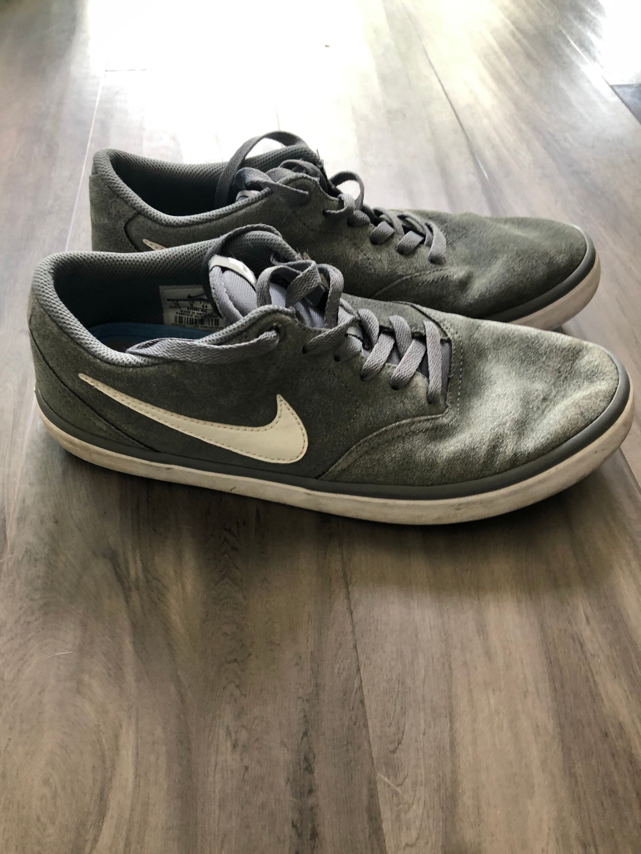 Nike Skateboard Gray Minimalist Shoes Sneakers