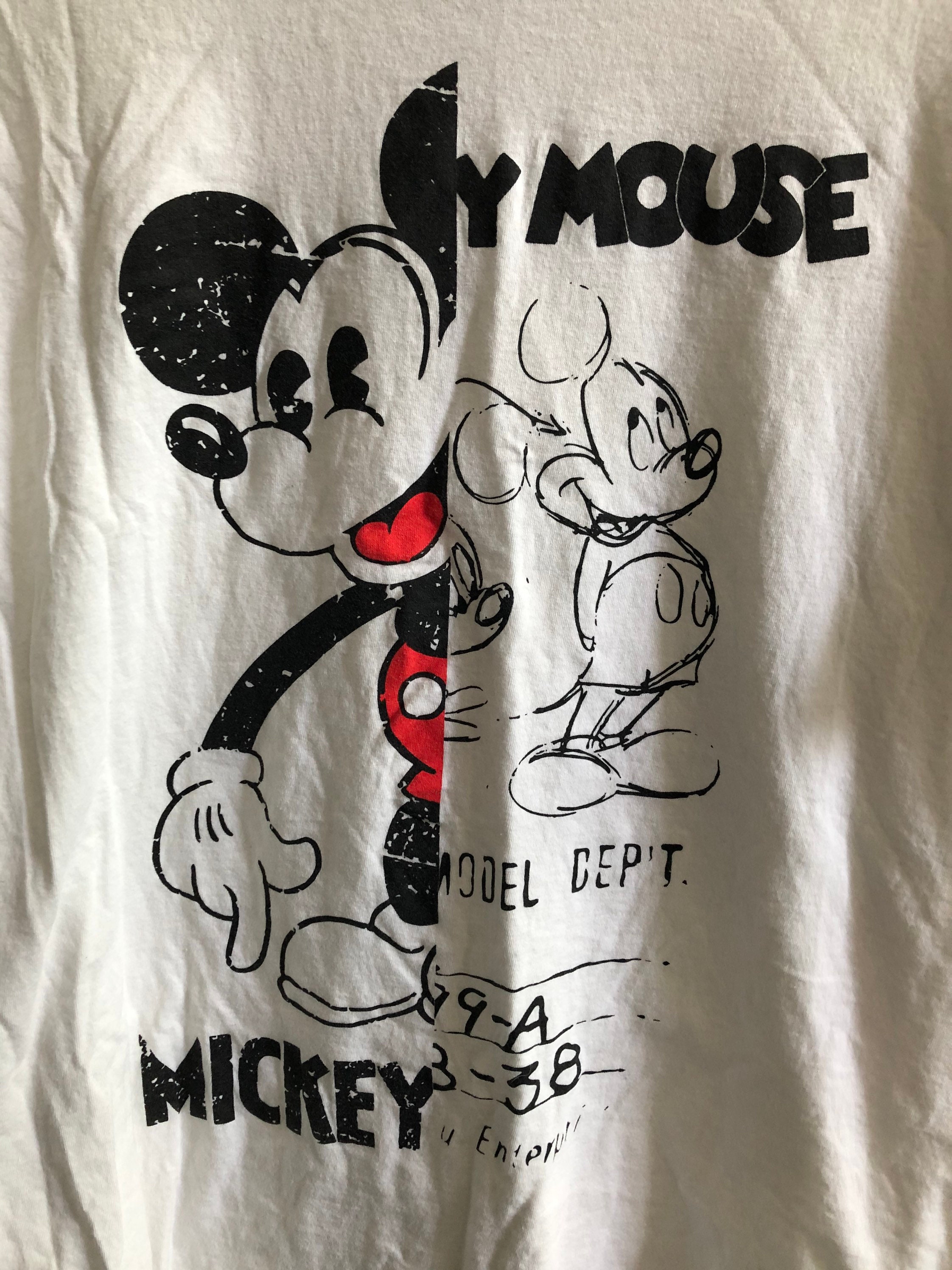 Vintage Mickey Mouse Disney Graphic Tee Shirt - Etsy