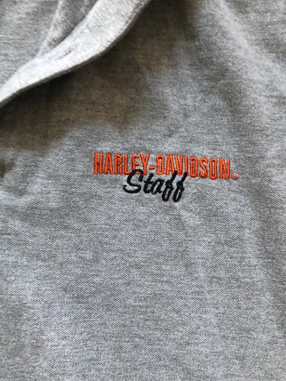 Harley Davidson Staff Vintage long sleeve Polo Gem