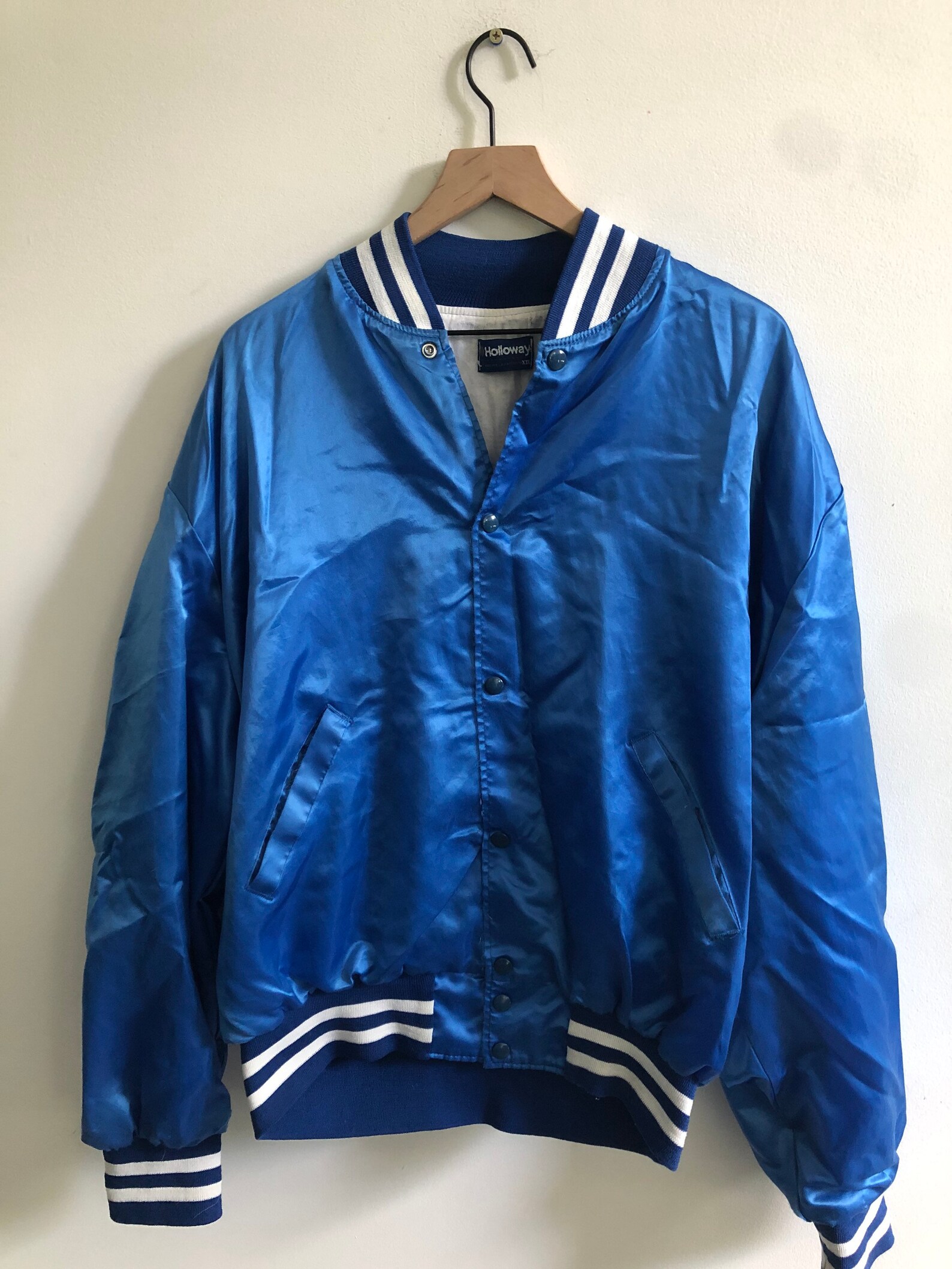 Vintage Holloway Blue bomber jacket | Etsy