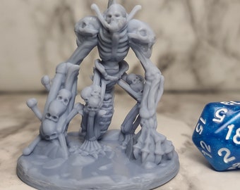 Bone Golem RESIN -Wargaming Monster Rocket Pig Games D&D