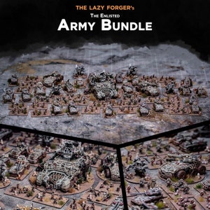 Enlisted Army Bundle - Battlefields of Tomorrow - 6mm - The Lazy Forger