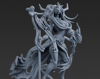 Chisa Fateweaver - Sorcerer Rat - 1:8th scale - Tales from the Garden - Atlas 3ds