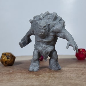 Cursed Bridge Troll - Wargaming Miniatures Monster Rocket Pig Games D&D DnD  Pathfinder SW Legion Shadowfell