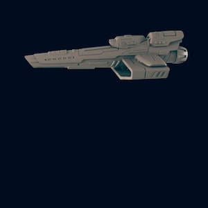 Yacht 3 - Civilian Ships - Astra Nebula - Astra Nebula - EC3D - Fleet Scale - Micro Ship - Starfinder - Starmada - War Fleets - Billion Suns