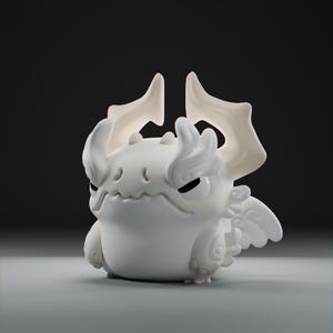 Seraphii - Dragon of Light | Grumpii | Chonki Boi Mini | Art Toy | Chibi
