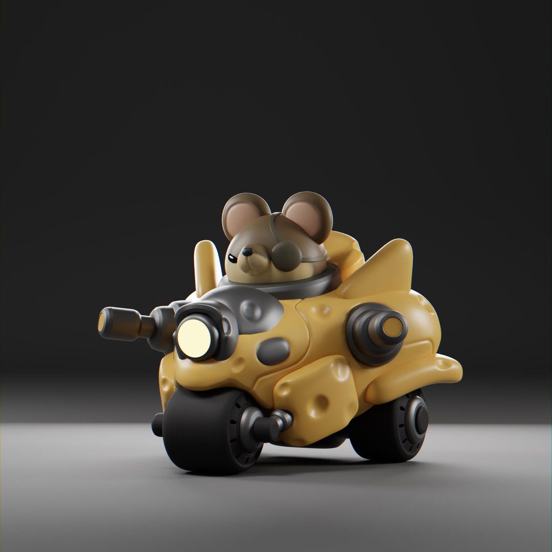 Cheezii – the Cheese Rider | Armored Beasts| Grumpii | Chonki Boi Mini ...