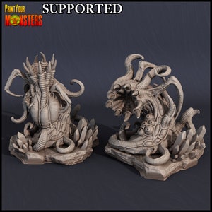 Chaos Creature 1 & 2 | Chaos Beast Invasion | Print Your Monsters Dungeons and Dragons, Pathfinder