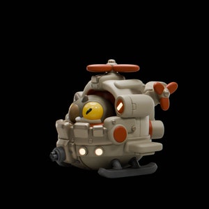 Helli - Armored Grumpii | Grumpii | Chonki Boi Mini | Art Toy | Chibi