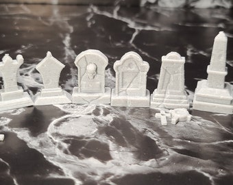 Gravestones -  Wargaming Monster Rocket Pig Games D&D, , Terrain