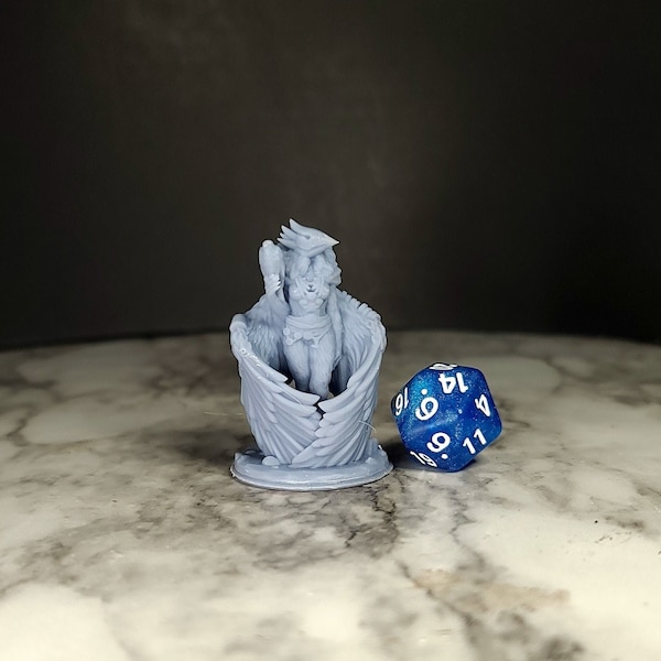 Raven Goddess RESIN - Rocket Pig Games D&D