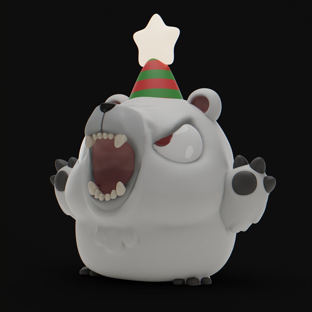 Pawii Grumpii Chonki Boi Mini Art Toy Chibi - Etsy