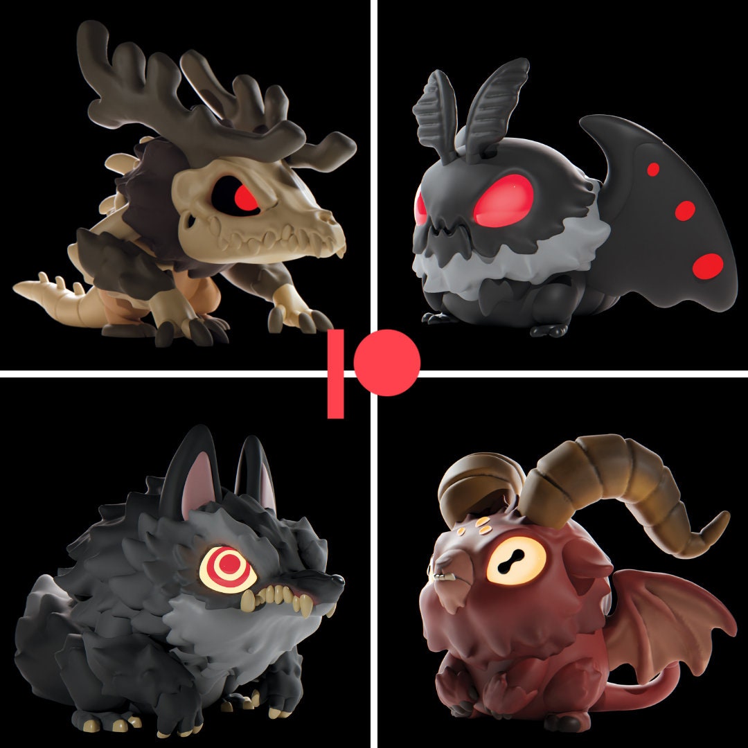 Grumpiween | Werewolf, Mothman, Devil Goat, Wendigo | Grumpii