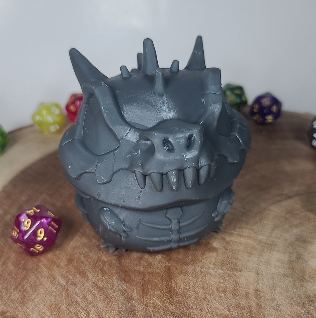 Skullii Grumpii Chonki Boi Mini Art Toy Chibi - Etsy