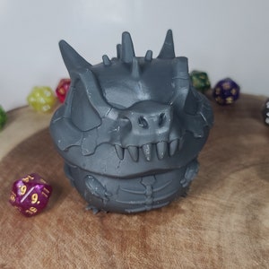Skullii | Grumpii | Chonki Boi Mini | Art Toy | Chibi