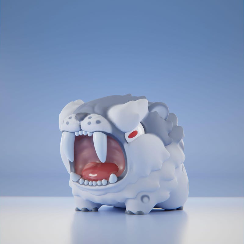 Grumpy Sabertooth K2C2Creations - Etsy
