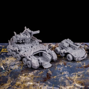 Land Battleships - Battlefields of Tomorrow - 6mm - 10mm - The Lazy Forger
