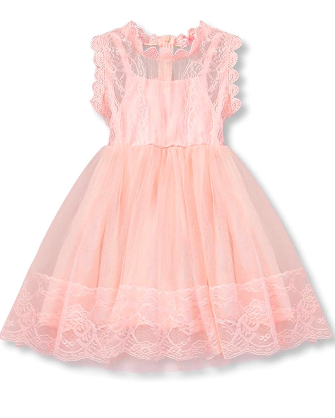 Vestido rosa para niñas, ropa de niñas, vestidos de niñas, vestido rosa ...