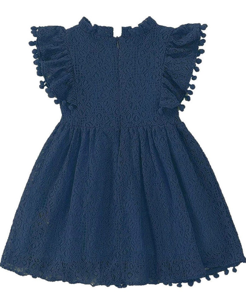 Navy Dress for Little Girls Little Girls Navy Dress Girls - Etsy