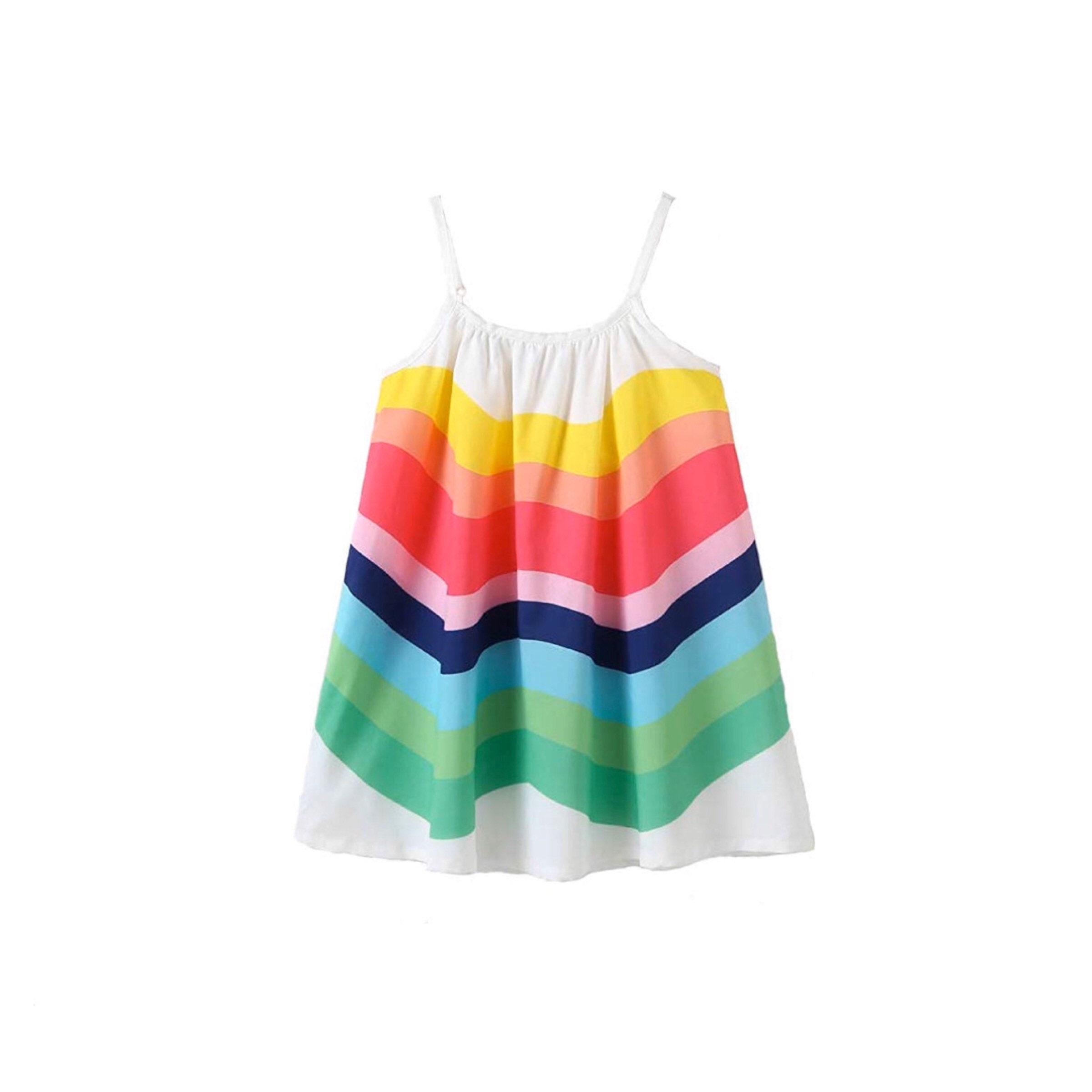 Rainbow dress for girls little girls clothing little girls | Etsy